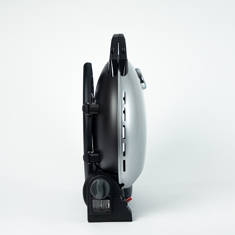 Газовый гриль O-GRILL 700T bicolor black-silver + адаптер А